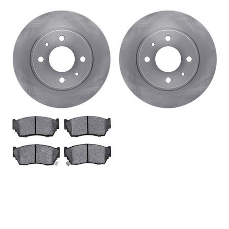DYNAMIC FRICTION CO 6302-67060, Rotors with 3000 Series Ceramic Brake Pads 6302-67060